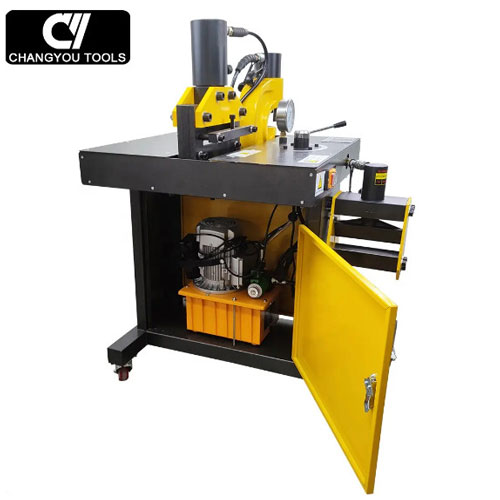 Máy gia công thanh cái đồng ba chức năng DHY-200