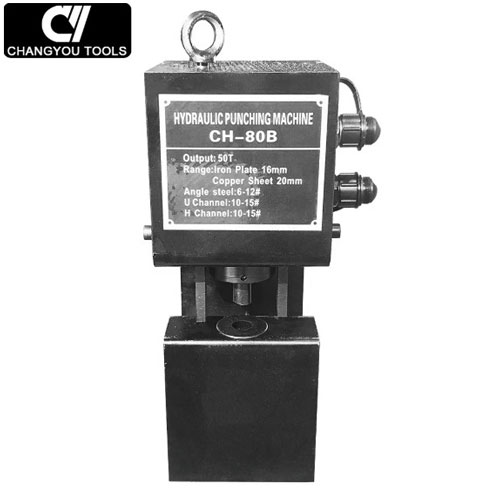 máy đột lỗ thủy lực dùng bơm