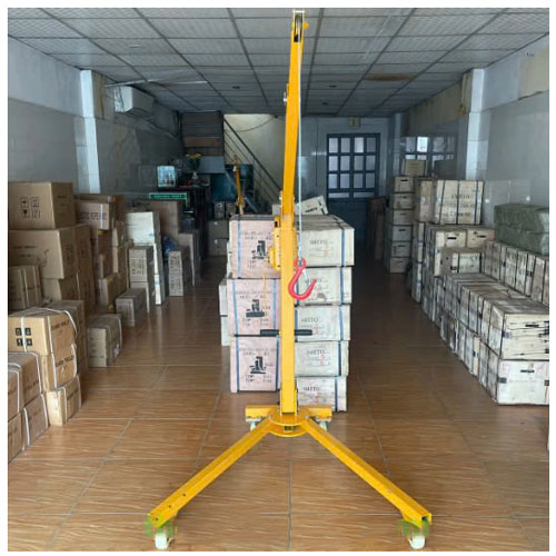 cẩu nâng hàng quay tay 500kg cqt-500