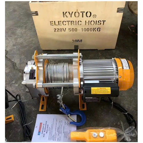 Máy tời điện Kyoto HHTV1000-30M