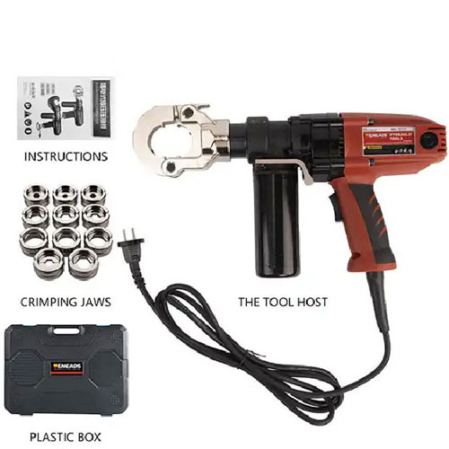 máy ép cốt thủy lực chạy điện ec-400b