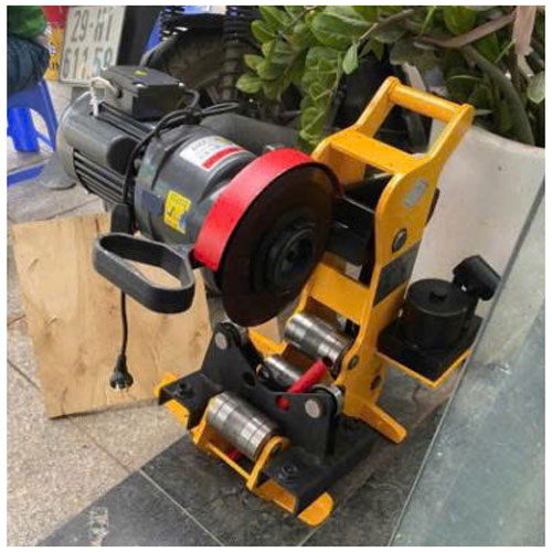 máy cắt ống thép 219mm qg-012