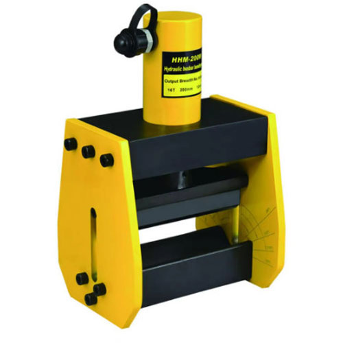 máy uốn thanh cái đồng thủy lực tlp hhm-200w