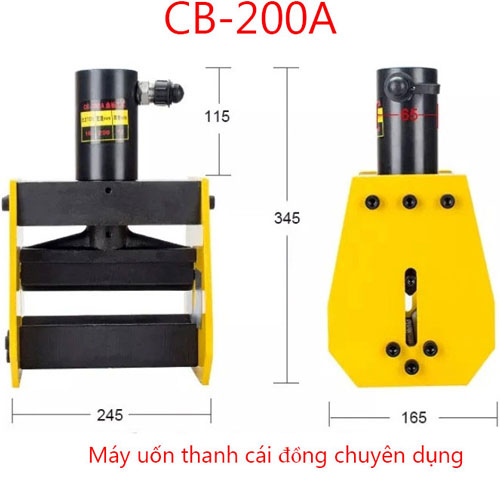 máy uốn thanh cái cb-200a