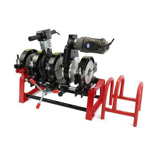 m&aacute;y h&agrave;n ống quay tay hdpe 4 kẹp hdy-160