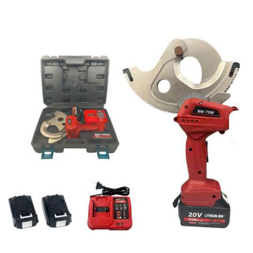 máy cắt cáp thủy lực bm-75m