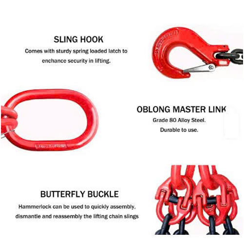 sling xích cẩu hàng 3 tấn 4 nhánh sl-030407