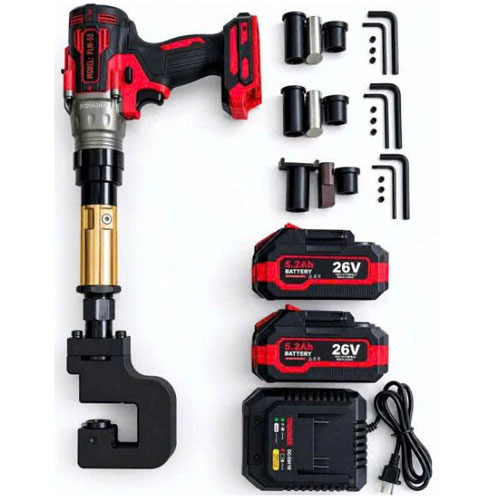 máy đột lỗ xà gồ pin plm-50