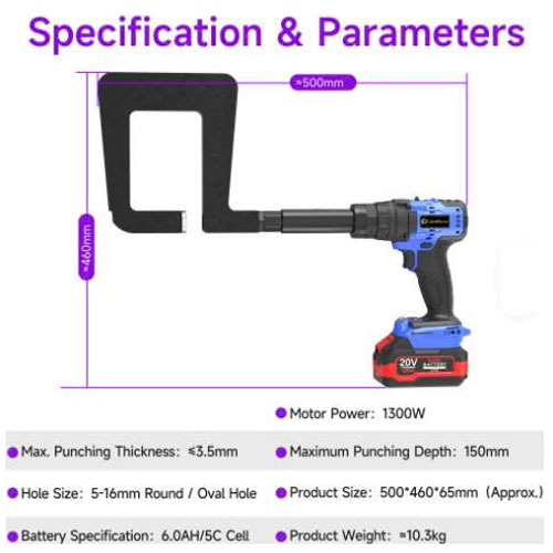 máy đột lỗ xà gồ plm-150