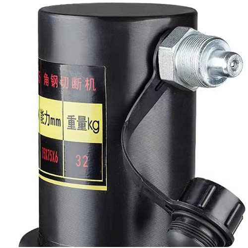 đầu cắt sắt góc v thủy lực cac-75d